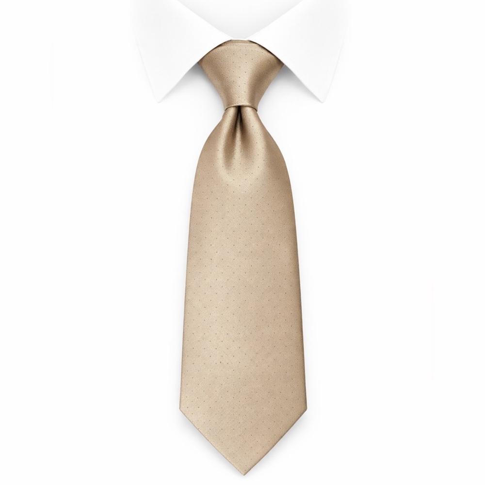 Apt 9 Mens Silk Neck Tie Quiet Luxury Old Money Career Professional Gold Formal